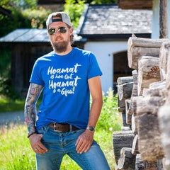 Herren-Shirt "Hoamat is a Gfui!"