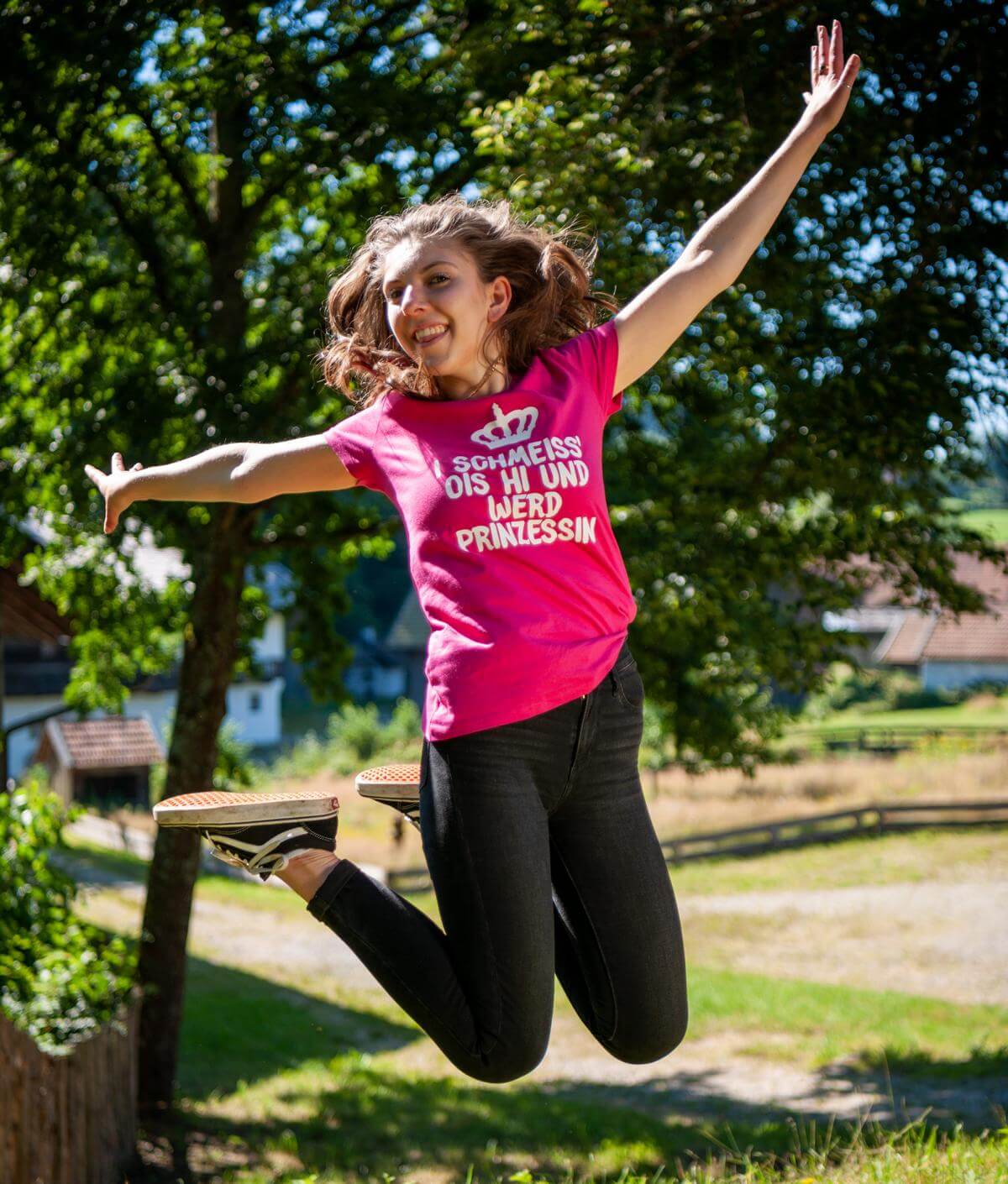 Damen - Shirt "Prinzessin" - meinherzschlag.de