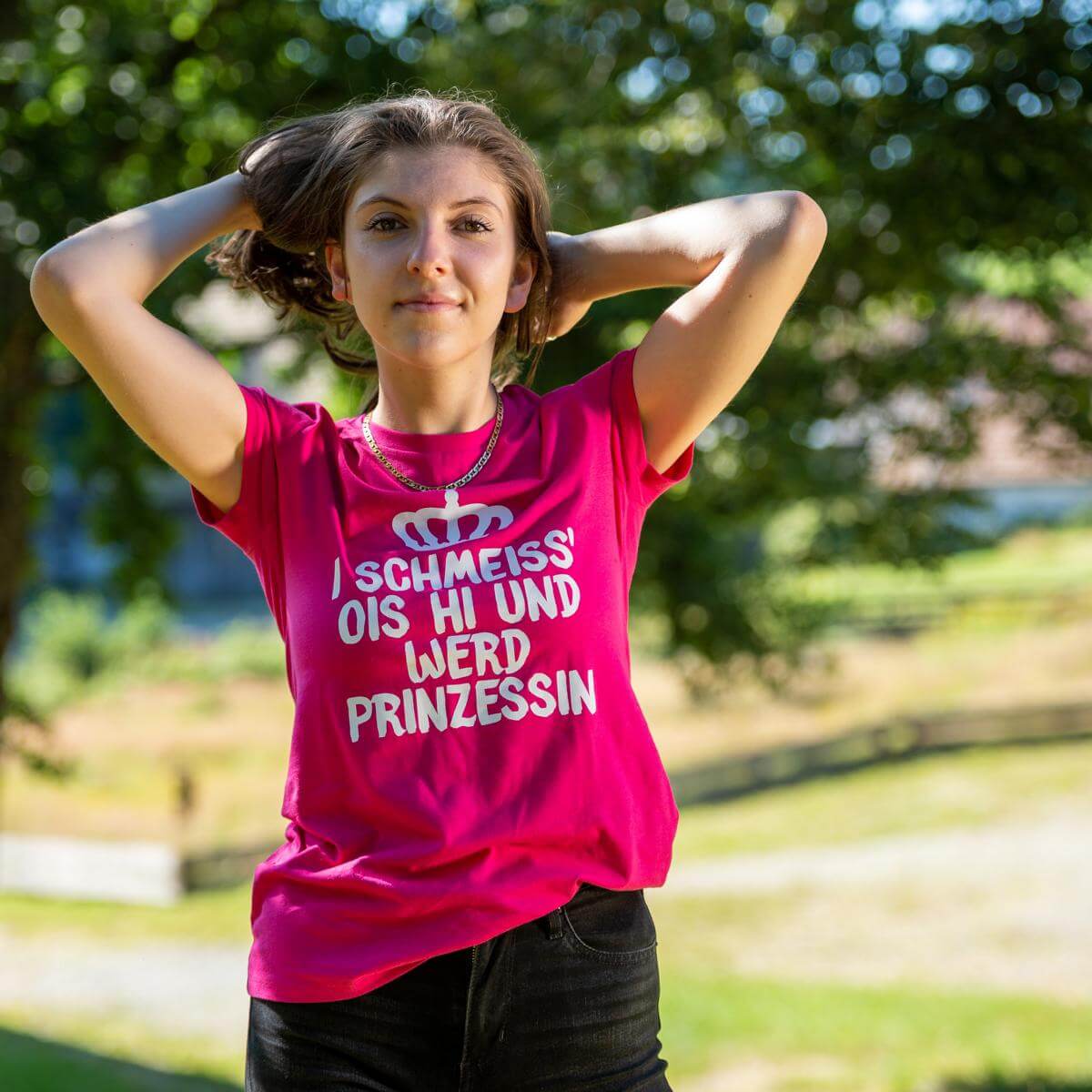 Damen - Shirt "Prinzessin" - meinherzschlag.de