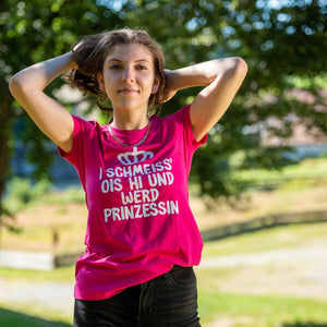 Damen - Shirt "Prinzessin" - meinherzschlag.de