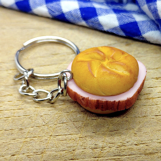 Leberkäs - Semmel - Schlüsselanhänger - meinherzschlag.de