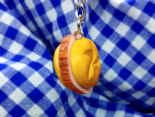 Leberkäs - Semmel - Schlüsselanhänger - meinherzschlag.de