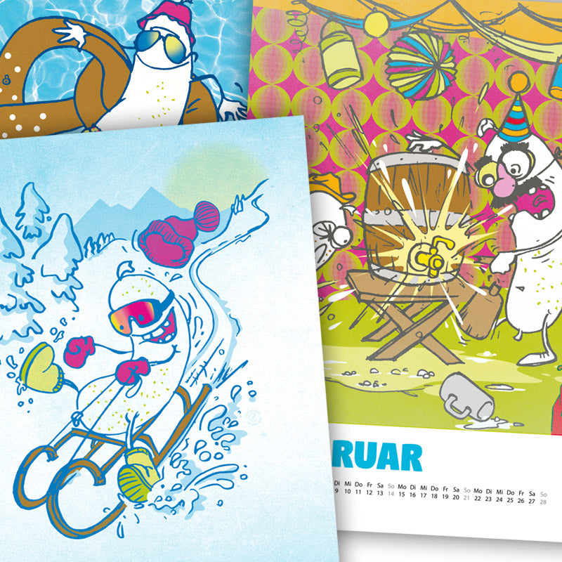 Der Weißwurst-Kalender 2027 von meinherzschlag – Produktbild 3 von 6.