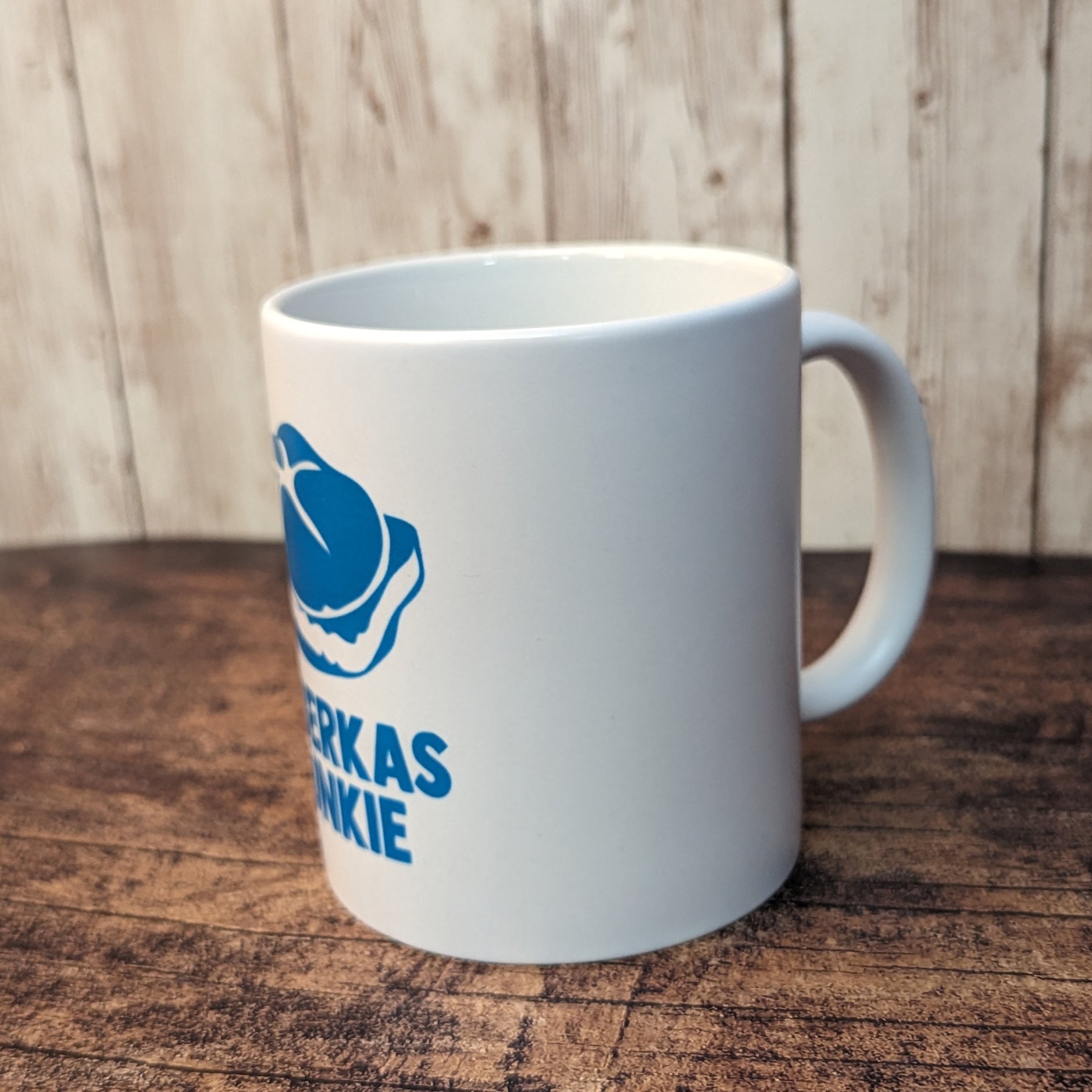 Tasse "Leberkas Junkie" - meinherzschlag.de