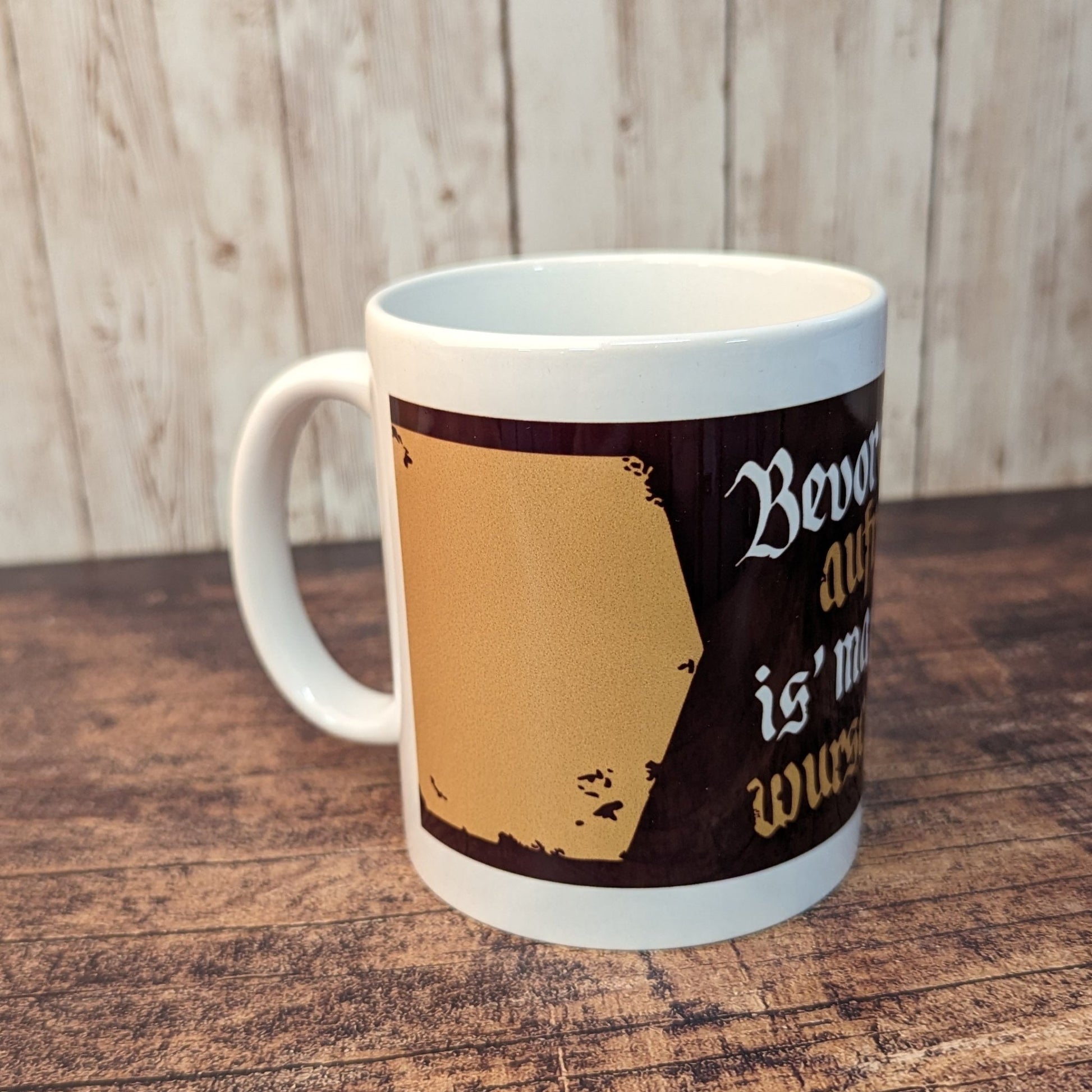 Tasse "Bevor i mi aufreg ..." - meinherzschlag.de