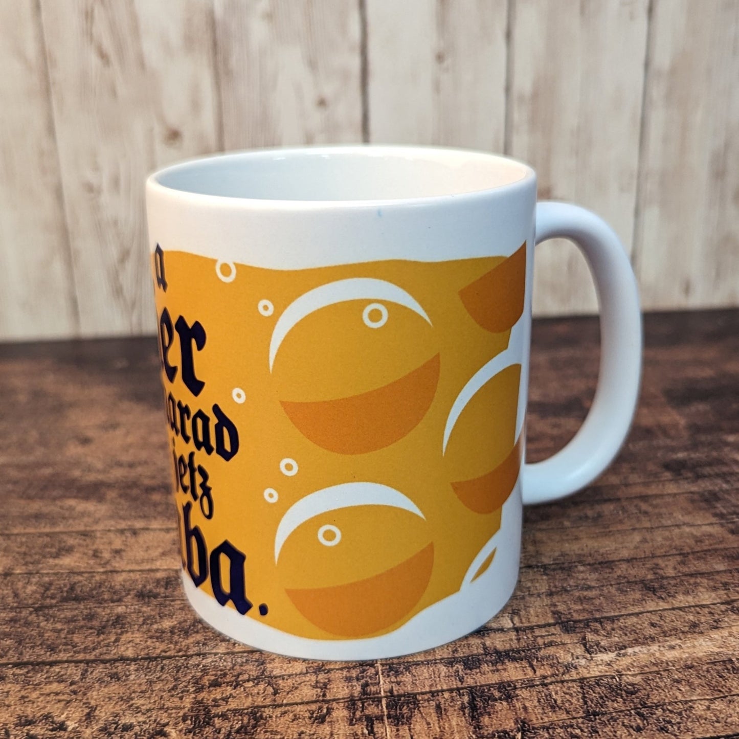 Tasse "a Bier waarad ma jetz liaba" - meinherzschlag.de