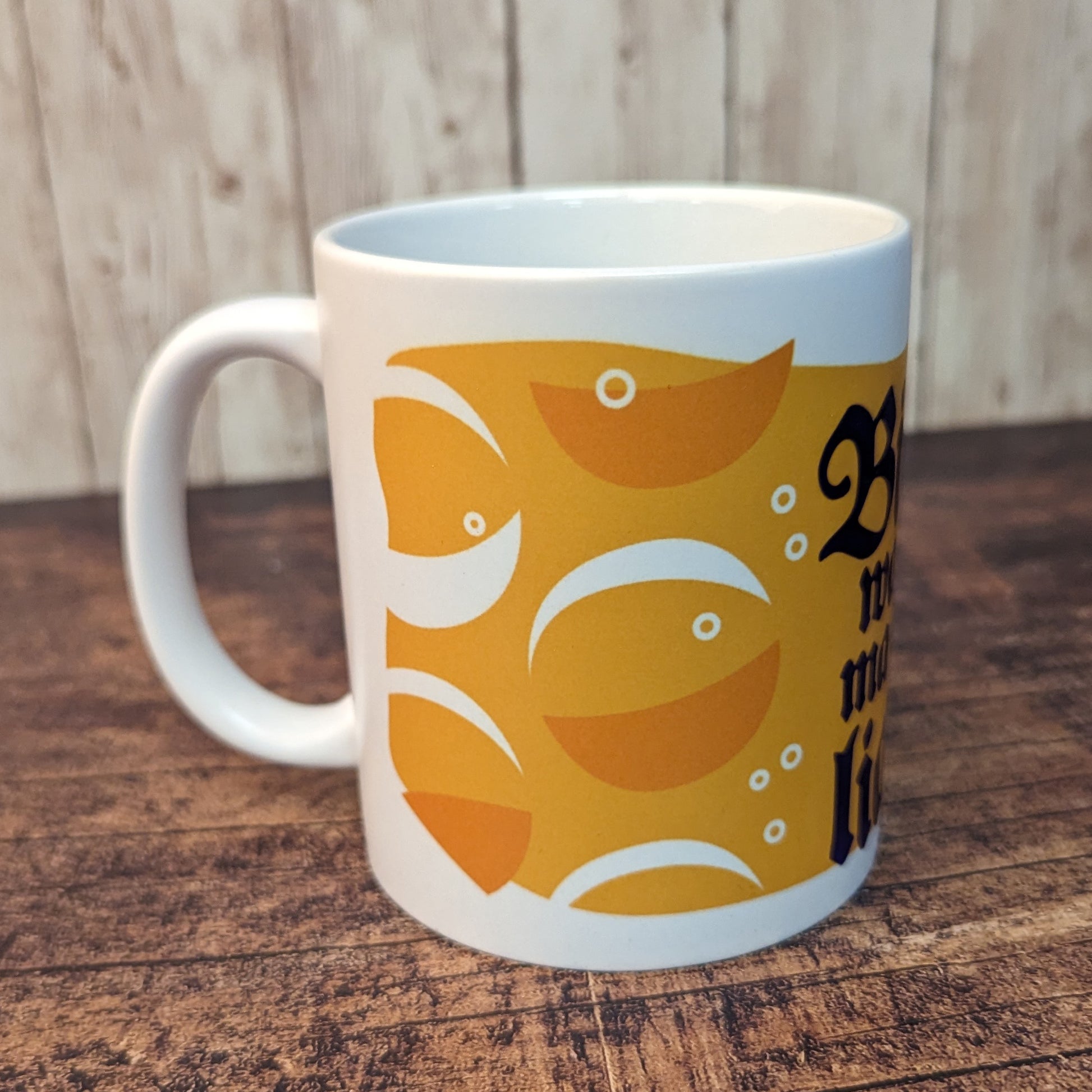 Tasse "a Bier waarad ma jetz liaba" - meinherzschlag.de