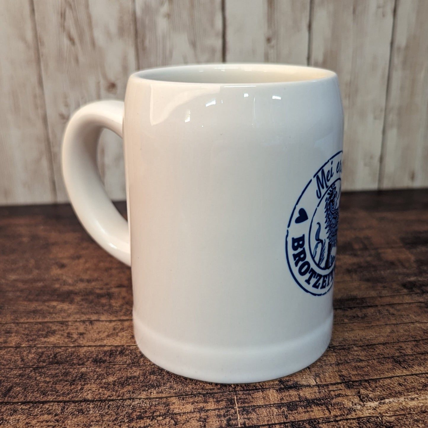 Kinderkrug "Mei erstes Brotzeitkriagl" blau - meinherzschlag.de