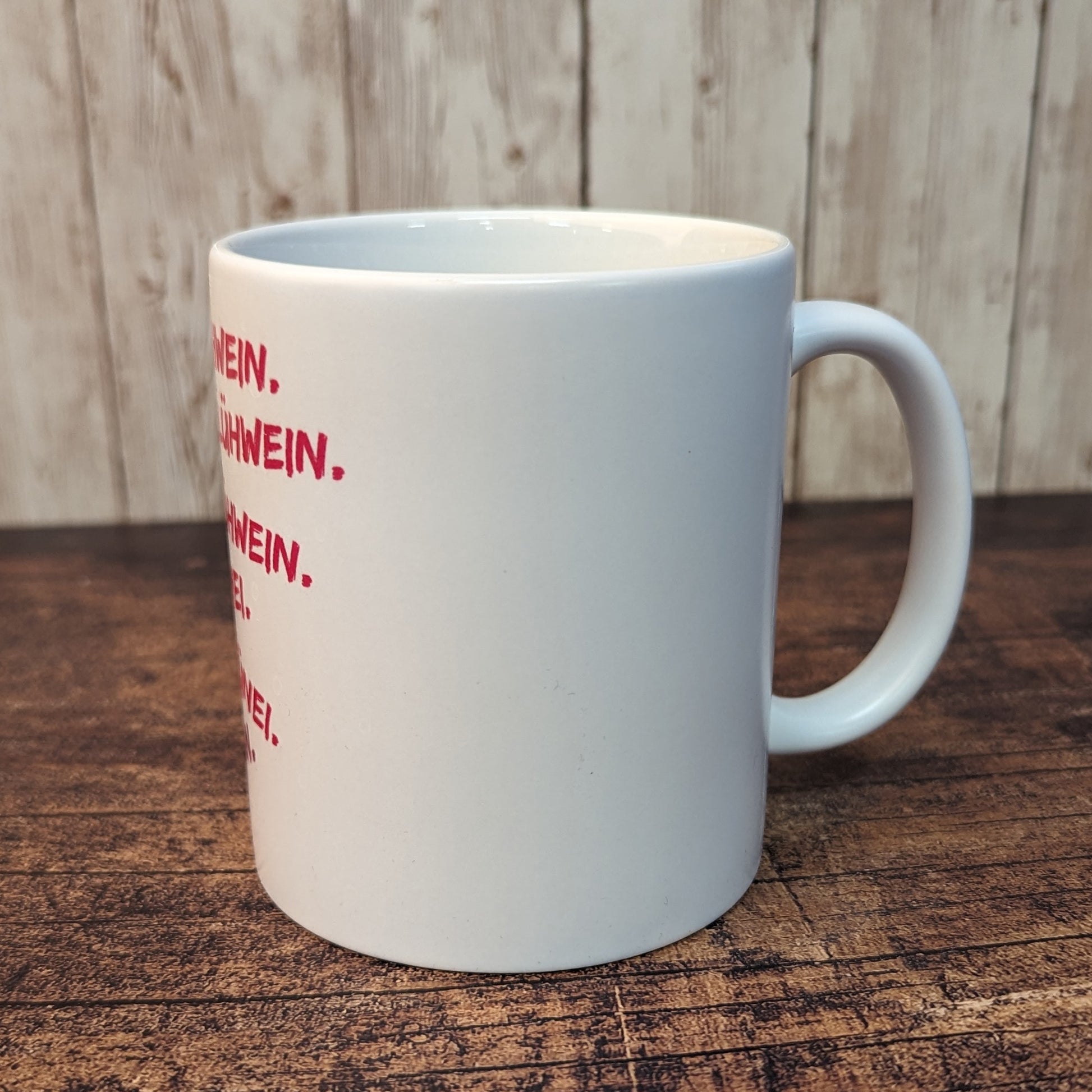 Tasse "Glühwein" - meinherzschlag.de