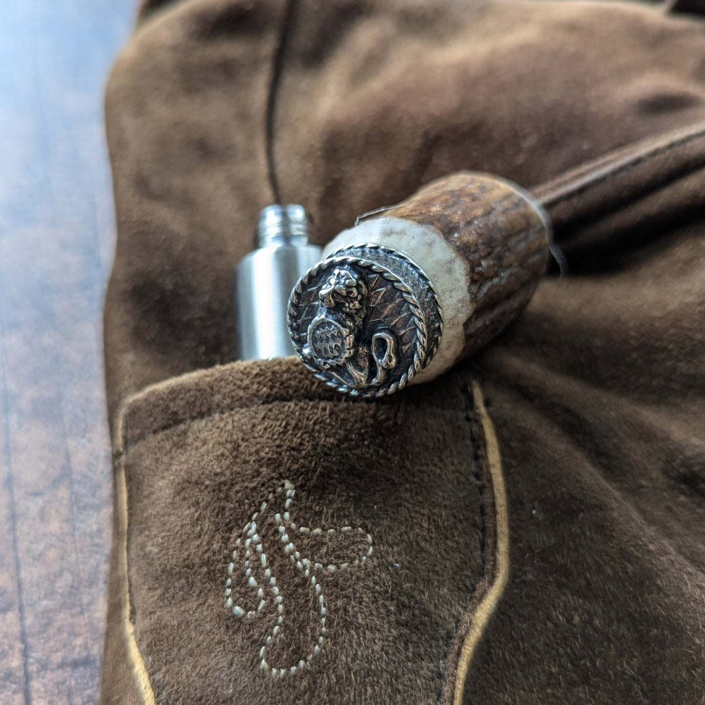 Hirschhorn - Lederhosen - Flachmann "Bayern" - meinherzschlag.de