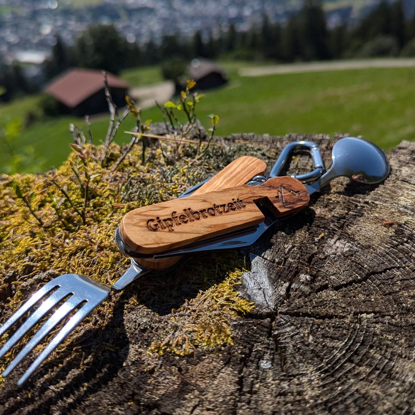 Outdoor Brotzeit - Besteck "Gipfelbrotzeit" - meinherzschlag.de