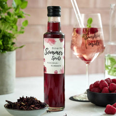 Sommer-Spritz-Sirup "Hibiskus & Himbeere"