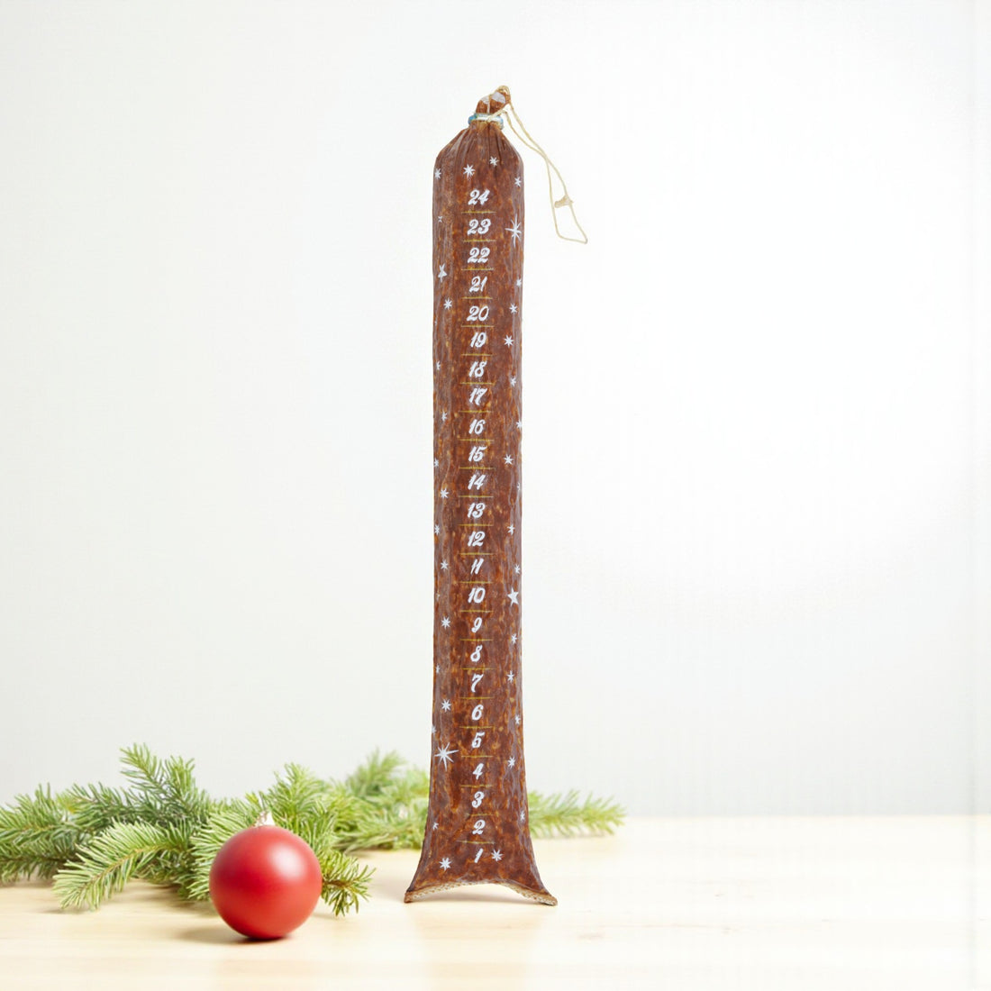 Stangen-Salami &quot;Adventskalender&quot;