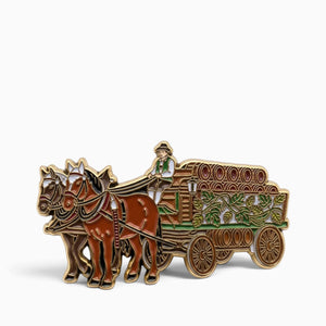 Ansteck-Pin "Brauerei-Wagen"