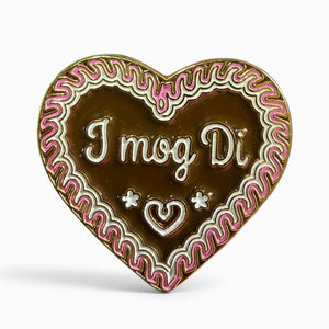 Ansteck-Pin "I mog Di"