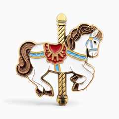 Ansteck-Pin "Karusellpferd"