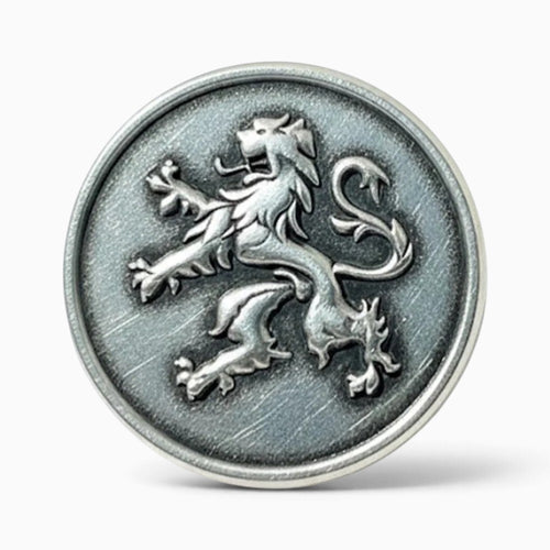 Ansteck-Pin "Löwenmünze"
