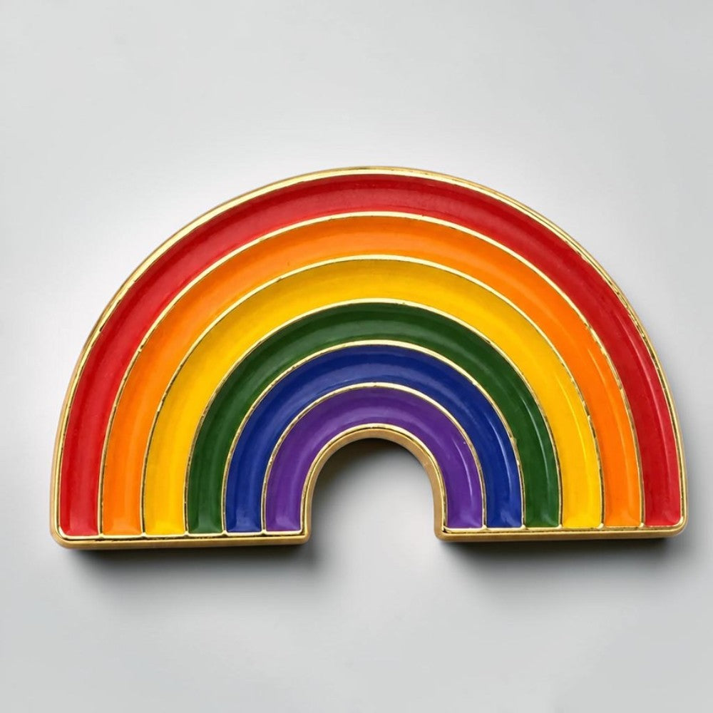 Ansteck-Pin "Regenbogen"