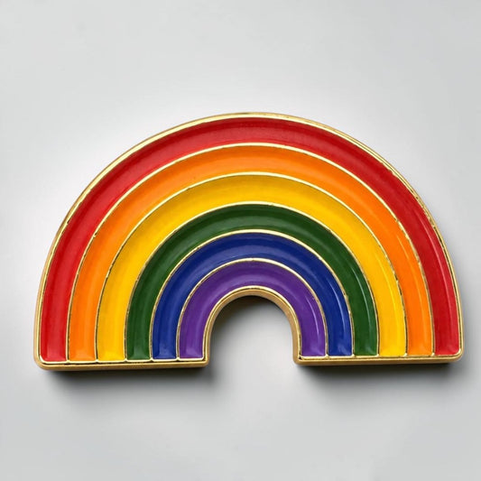 Ansteck-Pin "Regenbogen"