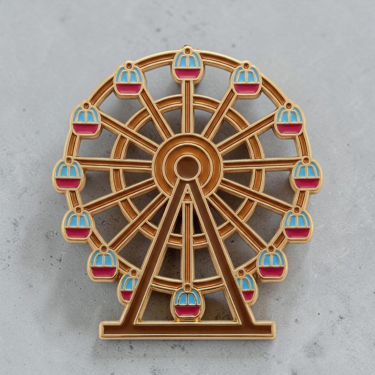 Ansteck-Pin "Riesenrad"