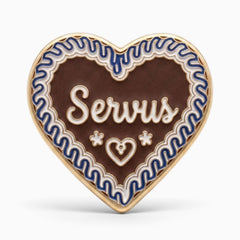 Ansteck-Pin "Servus"