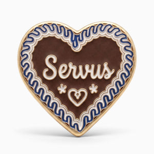 Ansteck-Pin "Servus"