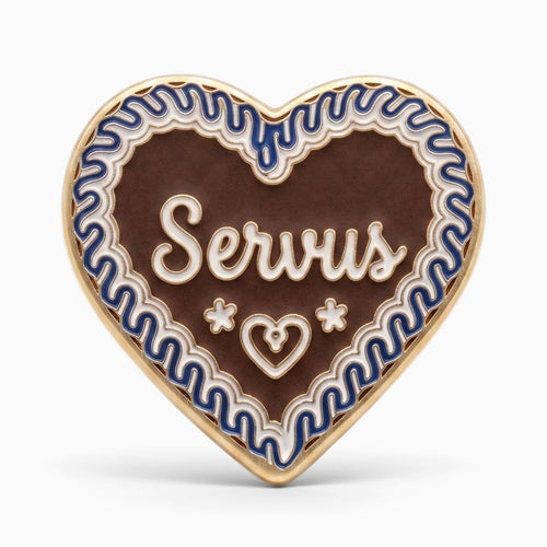 Ansteck-Pin "Servus"