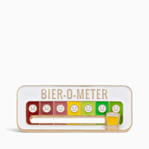 Anstecker "Bier-O-Meter"