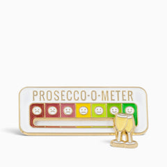 Anstecker "Prosecco-O-Meter"