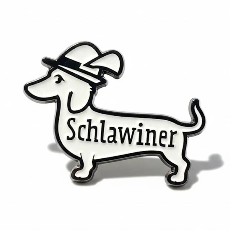Ansteck-Pin "Schlawiner" von meinherzschlag – Produktbild 2 von 2.