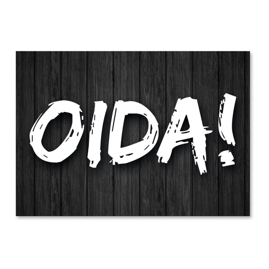 Aufkleber "OIDA!" - meinherzschlag.de
