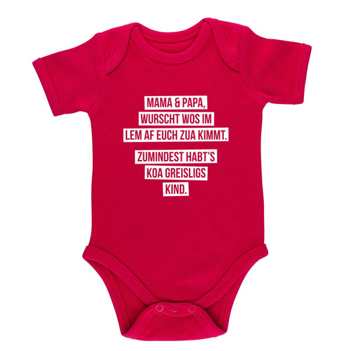 Baby Body "Koa greisligs Kind" - meinherzschlag.de