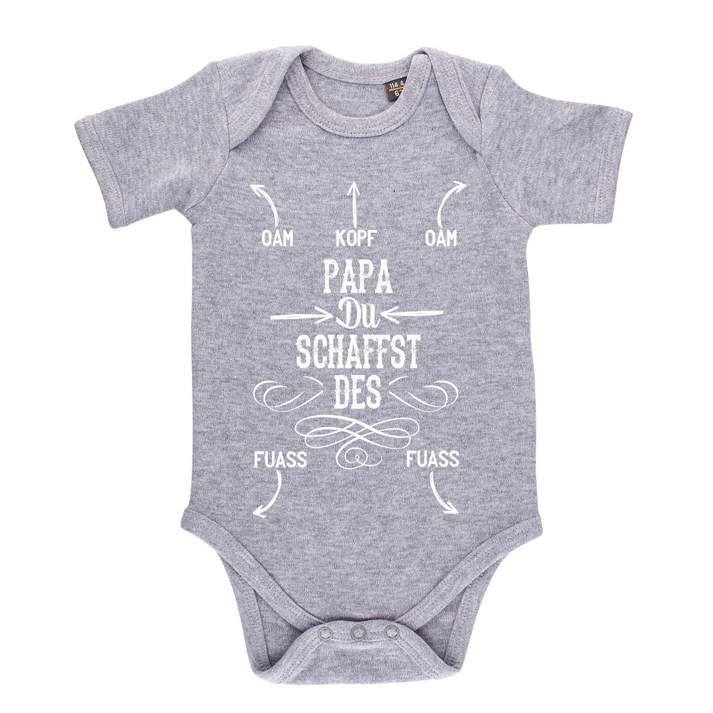 Baby Body "Papa, du schaffst des!" - meinherzschlag.de