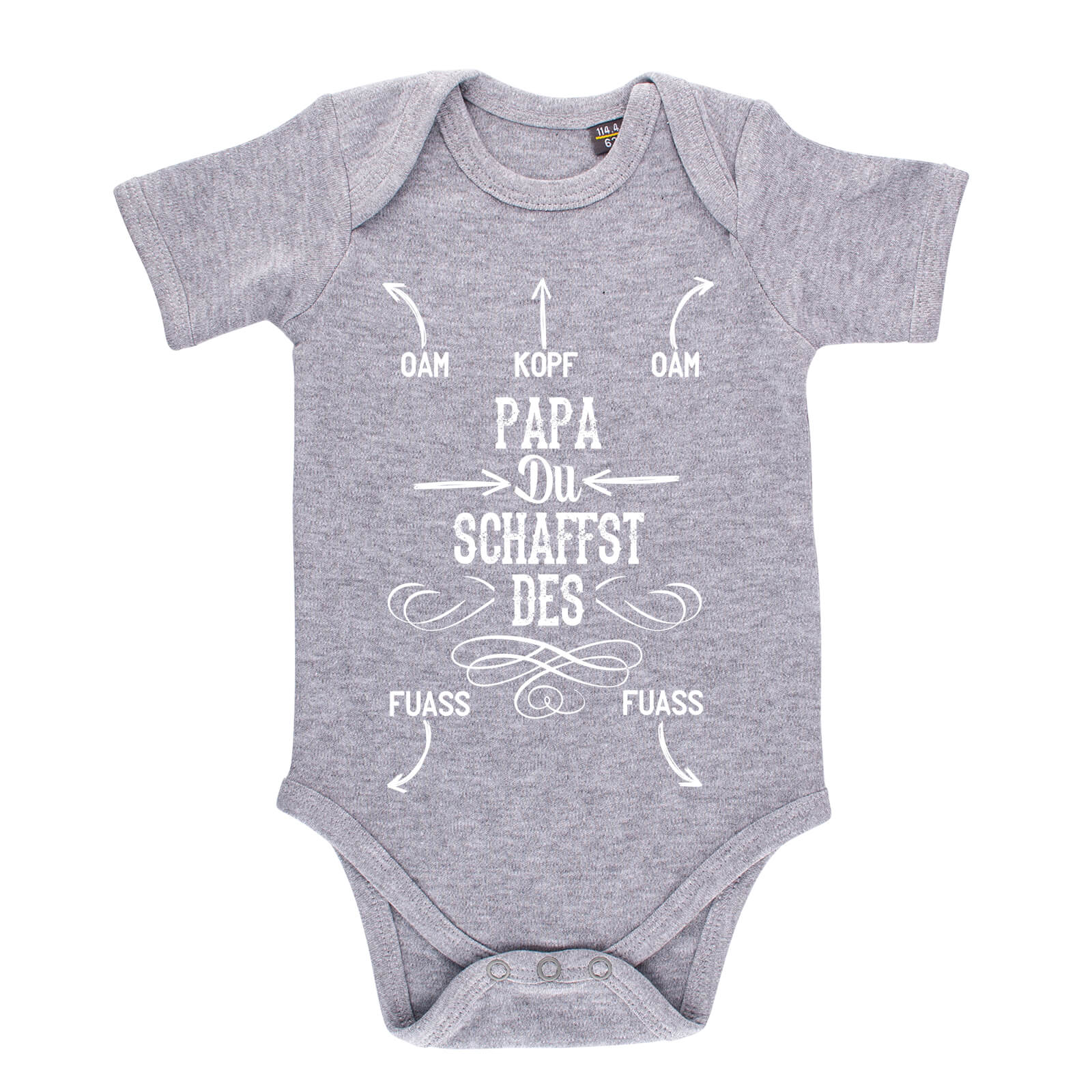 Baby Body "Papa, du schaffst des!" - meinherzschlag.de