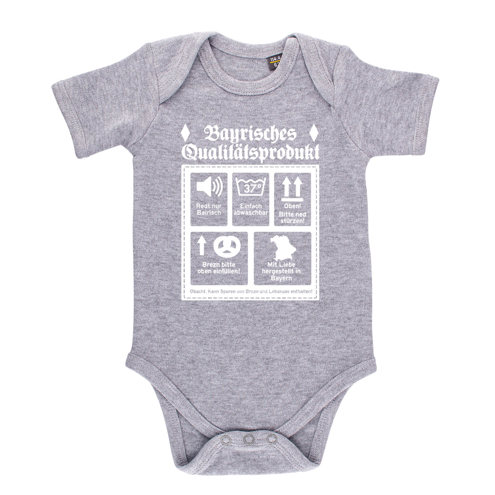 Baby Body "Bayrisches Qualitätsprodukt" - meinherzschlag.de