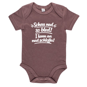 Baby Body "Schau ned so bled!" von meinherzschlag – Produktbild 5 von 8.