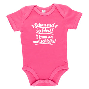 Baby Body "Schau ned so bled!" von meinherzschlag – Produktbild 7 von 8.