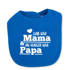 Babylätzchen "An Hunger wia Papa!"