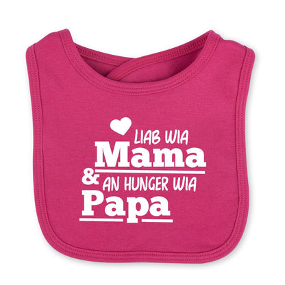 Babylätzchen "An Hunger wia Papa!" - meinherzschlag.de