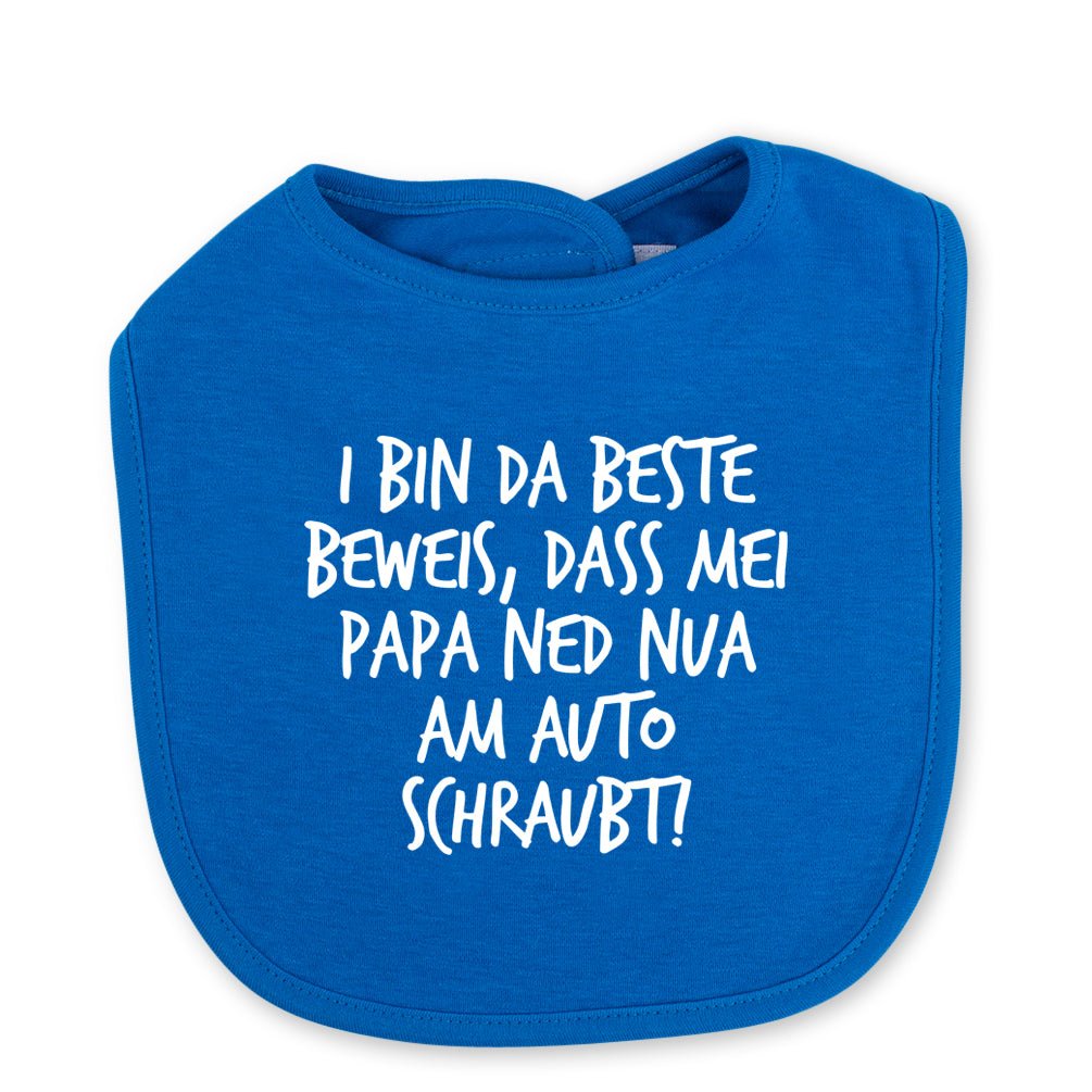 Babylätzchen "Auto schraubt!" - meinherzschlag.de