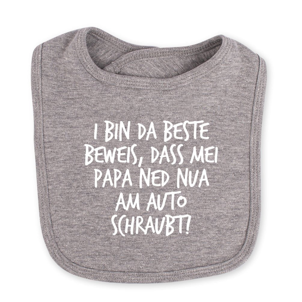 Babylätzchen "Auto schraubt!" - meinherzschlag.de