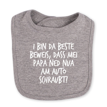 Babylätzchen "Auto schraubt!" - meinherzschlag.de