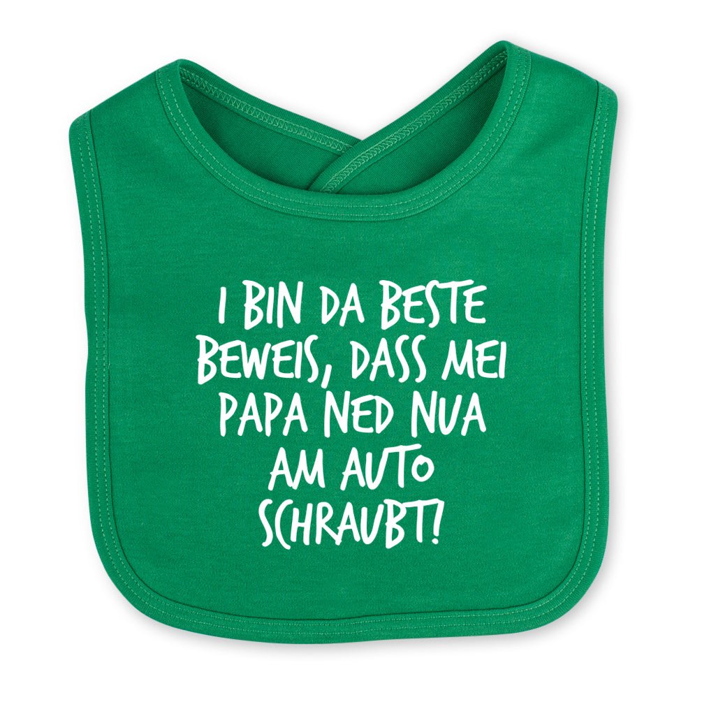 Babylätzchen "Auto schraubt!" - meinherzschlag.de