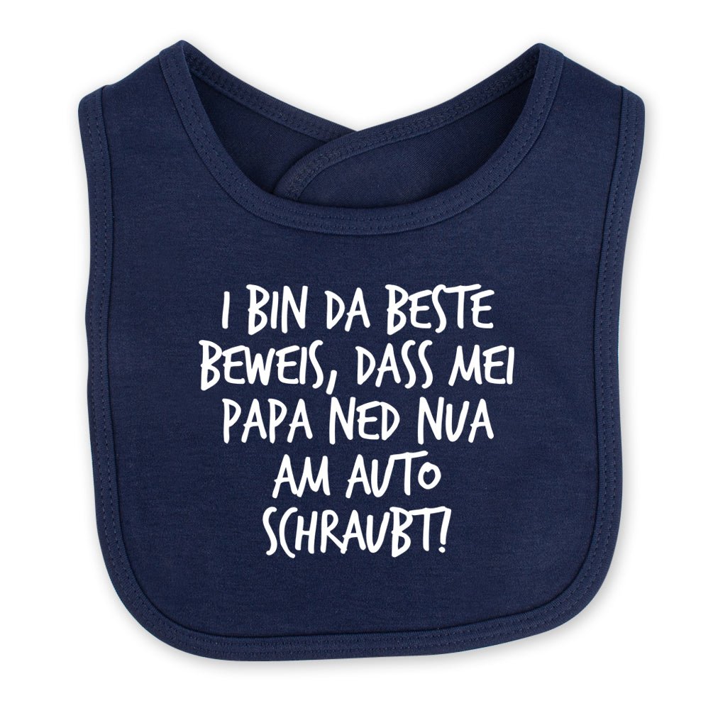 Babylätzchen "Auto schraubt!" - meinherzschlag.de