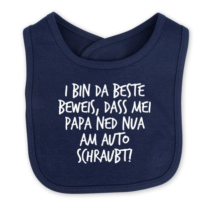 Babylätzchen "Auto schraubt!" - meinherzschlag.de