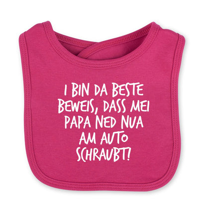 Babylätzchen "Auto schraubt!" - meinherzschlag.de