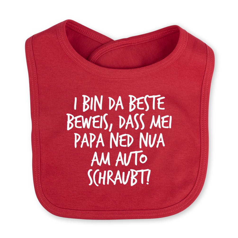 Babylätzchen "Auto schraubt!" - meinherzschlag.de