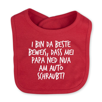 Babylätzchen "Auto schraubt!" - meinherzschlag.de