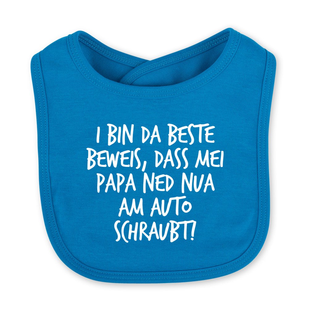 Babylätzchen "Auto schraubt!" - meinherzschlag.de