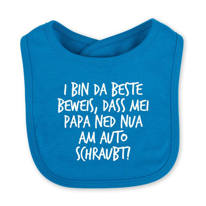 Babylätzchen "Auto schraubt!" - meinherzschlag.de